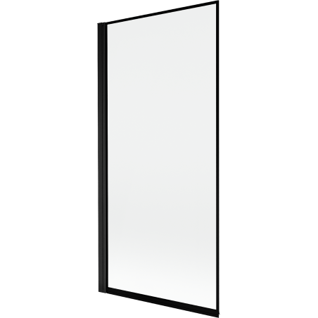 Mexen Mist paravan de baie cu un singur panou stânga 90 x 150 cm, ramă neagră, negru - 8A9-090-001-70-70-L