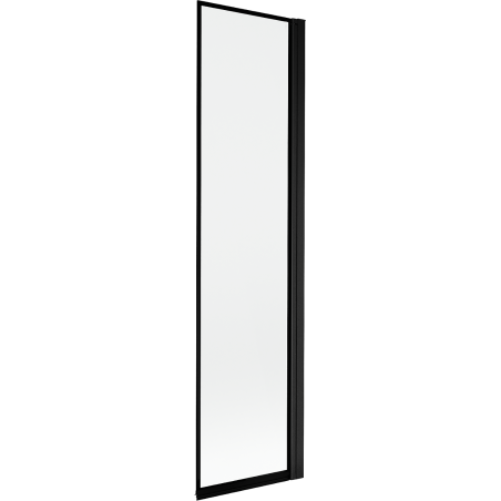 Mexen Mist 1-szárnyú jobb zuhanyfal 50 x 150 cm, fekete keret, fekete - 8A9-050-001-70-70-P