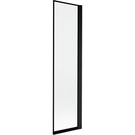Mexen Mist 1-szárnyú jobbos zuhanypanel 50 x 150 cm, fekete keret, fekete - 8A9-050-001-70-70-P