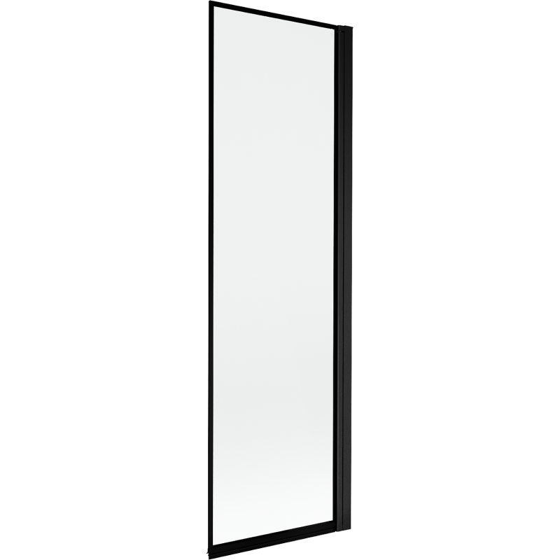 Mexen Mist paravan de duș cu 1 canat dreapta 60 x 150 cm, cadru negru, negru - 8A9-060-001-70-70-P