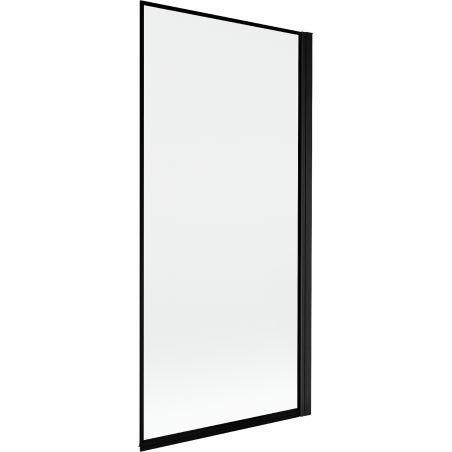 Mexen Mist paravan de duș, cu 1 panou, dreapta, 90 x 150 cm, ramă neagră, negru - 8A9-090-001-70-70-P