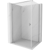 Mexen Mist-B cabină de duș pliabilă 100 x 110 cm, transparent, crom - 8A2T-100-110-01-00