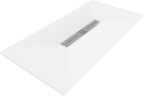 Mexen Toro cadă de duș dreptunghiulară SMC 160 x 90 cm, albă - 43109016