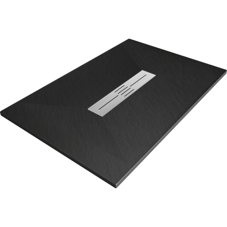 Mexen Toro cadă pentru duș dreptunghiulară SMC 100 x 70 cm, Neagră - 43707010