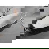 Mexen Lira szabadon álló fürdőkád minta 170 x 80 cm, fehér/fekete, rózsaarany túlfolyó - 52831708075-60