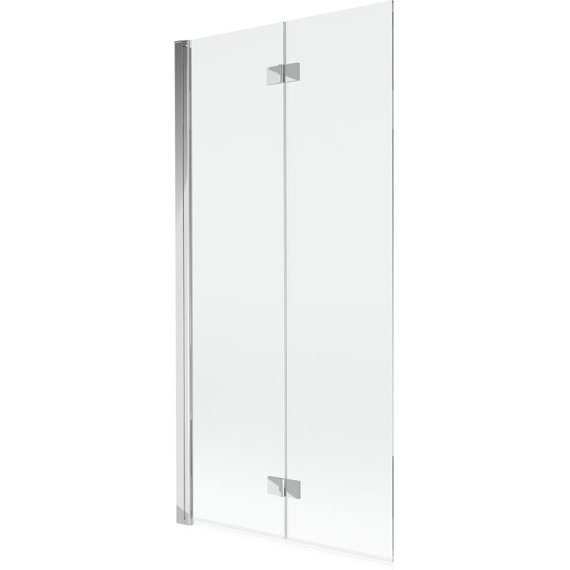 Mexen Mist paravan de cadă 2-pliabil stânga 90 x 150 cm, transparent, crom - 8A9-090-002-01-00-L