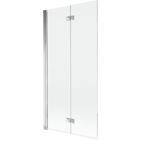 Mexen Mist paravan de cadă 2-pliabil stânga 90 x 150 cm, transparent, crom - 8A9-090-002-01-00-L