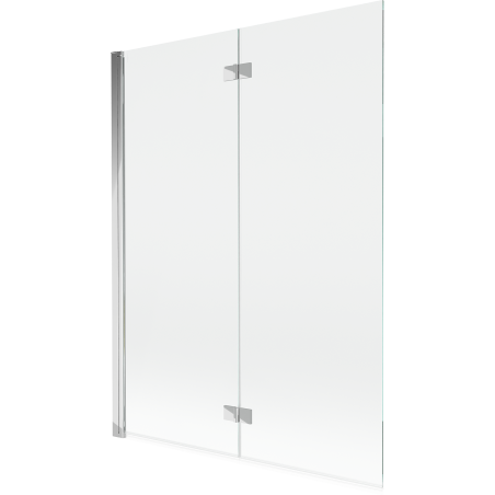 Mexen Mist panou de duș cu 2 panouri stânga 130 x 150 cm, transparent, crom - 8A9-130-002-01-00-L