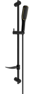 Mexen DF49 set de duș glisant, negru - 785494582-75