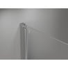 Paravan de duș Mexen Mist, 2 aripi, stânga, 140 x 150 cm, transparent, crom - 8A9-140-002-01-00-L