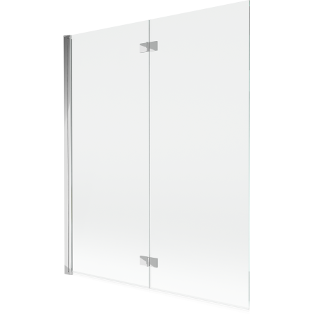 Paravan de duș Mexen Mist, 2 aripi, stânga, 140 x 150 cm, transparent, crom - 8A9-140-002-01-00-L