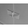 Mexen Mist paravan cadă 2-canatură dreapta 80 x 150 cm, transparent, crom - 8A9-080-002-01-00-P