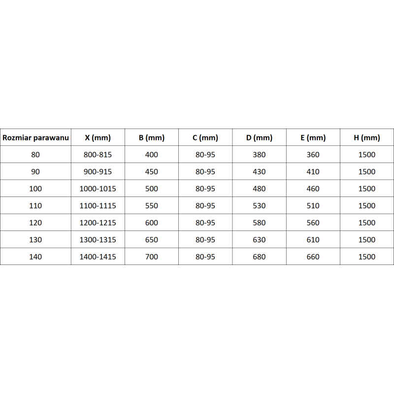 Mexen Mist paravan de duș cu 2 aripi dreapta 80 x 150 cm, transparent, crom - 8A9-080-002-01-00-P