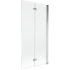 Mexen Mist paravan cadă 2-canate dreapta 90 x 150 cm, transparent, crom - 8A9-090-002-01-00-P
