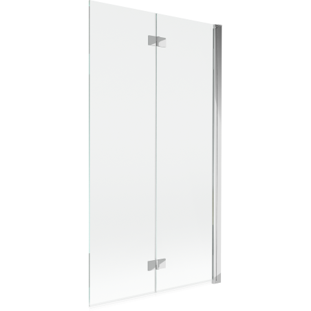 Mexen Mist dupla ajtós zuhanyfal jobb oldali 100 x 150 cm, átlátszó, króm - 8A9-100-002-01-00-P