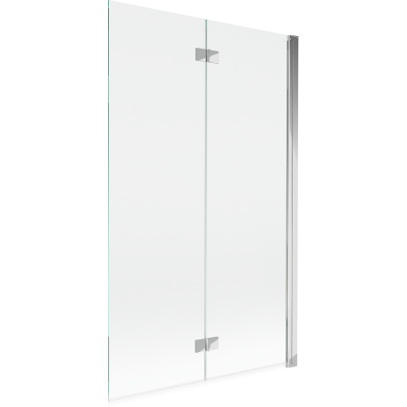 Mexen Mist paravan cadă 2-canaturi dreapta 110 x 150 cm, transparent, crom - 8A9-110-002-01-00-P