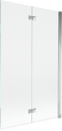 Mexen Mist paravan cadă 2-canaturi dreapta 110 x 150 cm, transparent, crom - 8A9-110-002-01-00-P