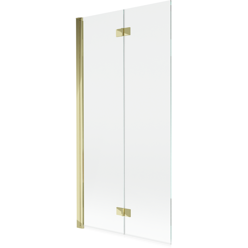 Mexen Mist paravan de duș cu 2 uși stânga 90 x 150 cm, transparent, auriu - 8A9-090-002-50-00-L