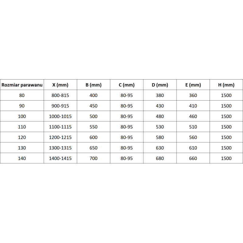 Mexen Mist panou de duș cu 2 uși, stânga 80 x 150 cm, transparent, auriu periat - 8A9-080-002-55-00-L