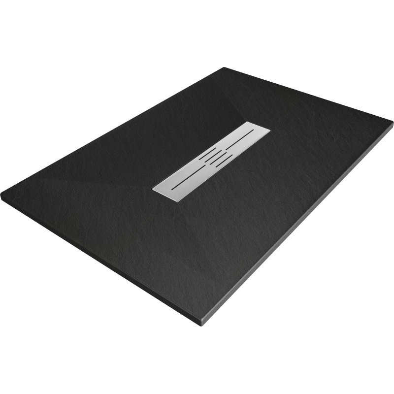 Mexen Toro SMC téglalap alakú zuhanytálca 110 x 80 cm, fekete - 43708011