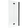 Mexen Mist paravan de duș cu 2 uși, dreapta 90 x 150 cm, transparent, negru - 8A9-090-002-70-00-P