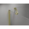 Paravan cadă Mexen Mist 2-panouri 130 x 150 cm, transparent, auriu periat - 8A9-130-011-55-00