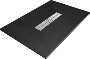 Mexen Toro cadă de duș dreptunghiulară SMC 120 x 90 cm, neagră - 43709012