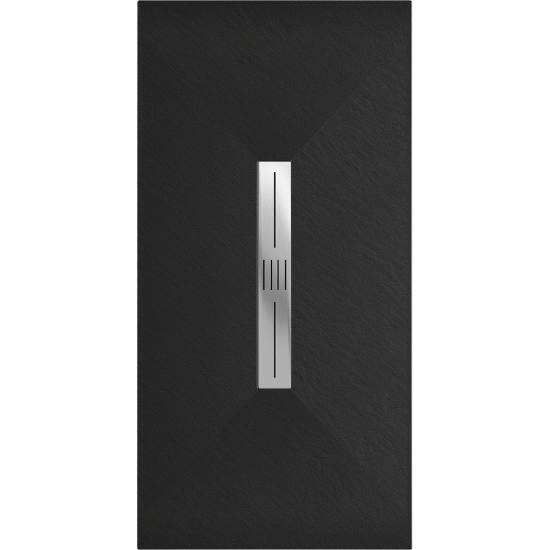 Mexen Toro cadă de duș dreptunghiulară SMC 160 x 90 cm, negru - 43709016
