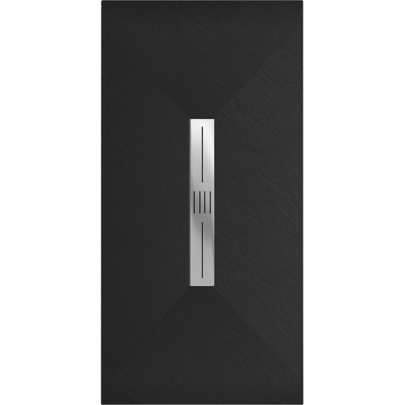 Mexen Toro SMC téglalap alakú zuhanytálca 160 x 90 cm, fekete - 43709016