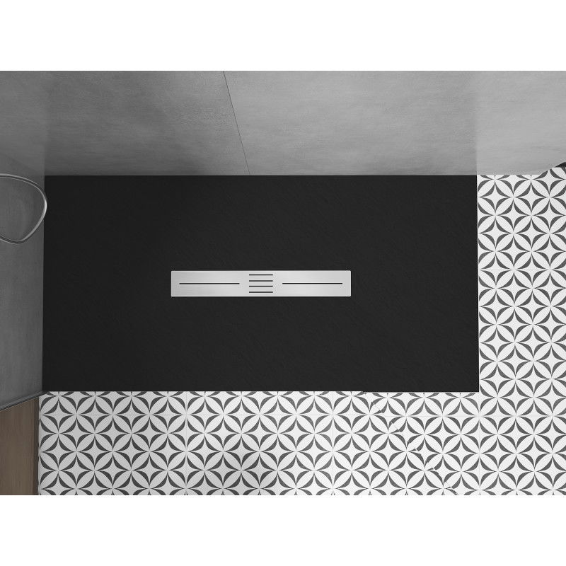 Mexen Toro cadă de duș dreptunghiulară SMC 160 x 90 cm, negru - 43709016