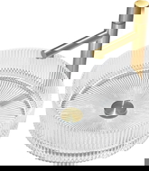 Mexen Eiva üveg pultra helyezhető mosdókagyló 39 x 39 cm, átlátszó - 24163900