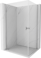Mexen Mist-B Duo cabină de duș batantă 85 x 70 cm, transparent, crom - 8A2-085-070-01-00