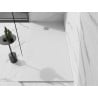 Mexen Stone+ cadă de duş din compozit dreptunghiulară 180 x 70 cm, alb - 44107018