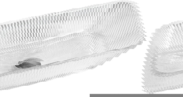 Mexen Tiva átlátszó üvegből készült mosdókagyló 46 x 33 cm, átlátszó - 24184600