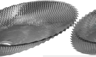 Mexen Zuri chiuvetă din sticlă montată pe blat 39 x 39 cm, neagră - 24193970