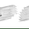Mexen Nira lavoar de sticlă pe blat 39 x 39 cm, transparent - 24203900