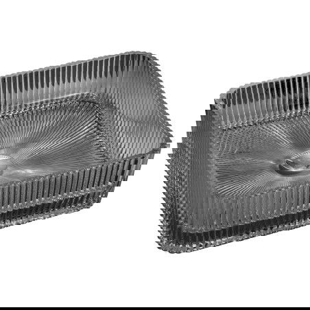 Mexen Nira chiuvetă de sticlă deasupra blatului 39 x 39 cm, neagră - 24203970