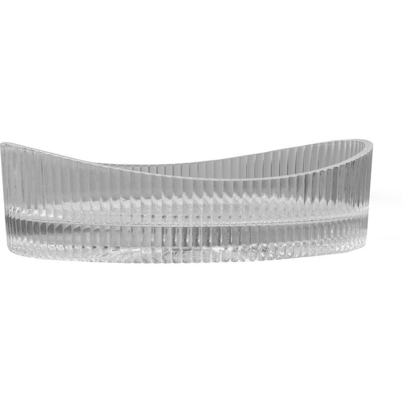 Mexen Kivo lavoar din sticlă pe blat 50 x 37 cm, gri - 24215066