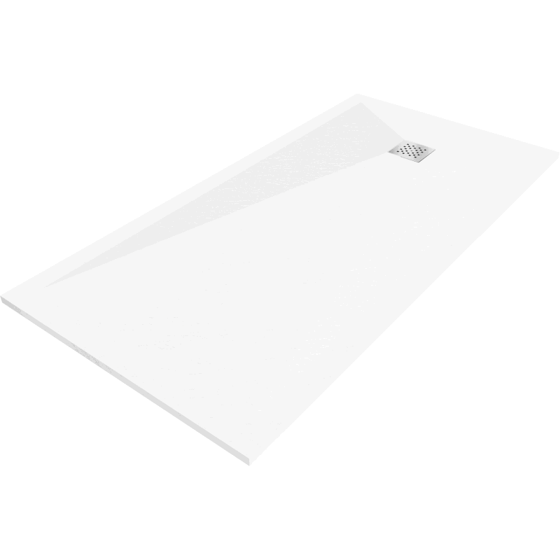 Mexen Stone+ cadă de duș din compozit dreptunghiulară 160 x 80 cm, alb - 44108016