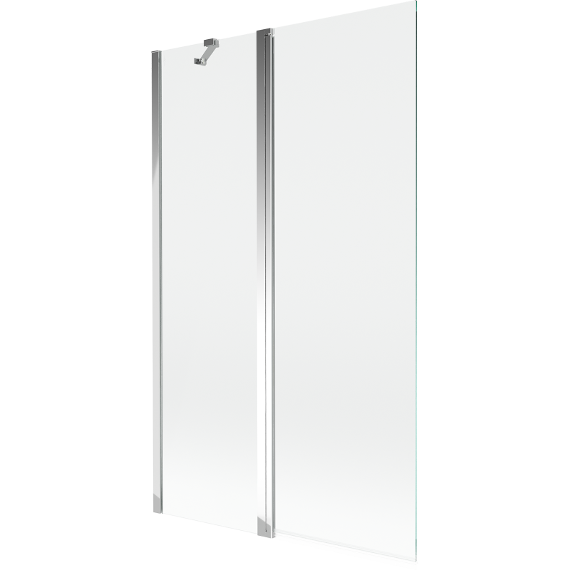 Mexen Mist paravan cadă 2-strat 110 x 150 cm, transparent, crom - 8A9-110-011-01-00
