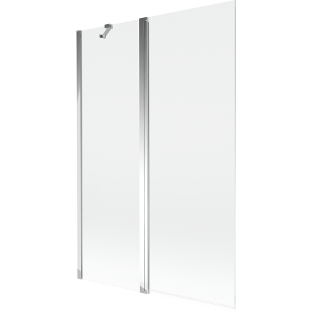 Mexen Mist paravan de cadă cu 2 uși 120 x 150 cm, transparent, crom - 8A9-120-011-01-00