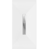 Mexen Toro cadă pentru duș dreptunghiulară SMC 200 x 70 cm, Albă - 43107020