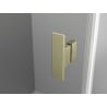 Mexen Mist-B cabină de duș cu uși pivotante 95 x 75 cm, transparent, aur periat - 8A2T-095-075-55-00