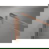 Mexen Mist-B cabină de duș cu ușă batantă 70 x 100 cm, transparent, cupru periat - 8A2T-070-100-65-00