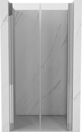 Mexen Mist zuhanyajtó, nyíló, 85 cm, átlátszó, króm - 8A7-085-000-01-00
