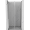 Mexen Mist ușă de duș batantă 90 cm, transparentă, crom - 8A7-090-000-01-00