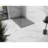 Mexen Stone+ szögletes kompozit zuhanytálca 110 x 80 cm, Szürke-beton - 44618011