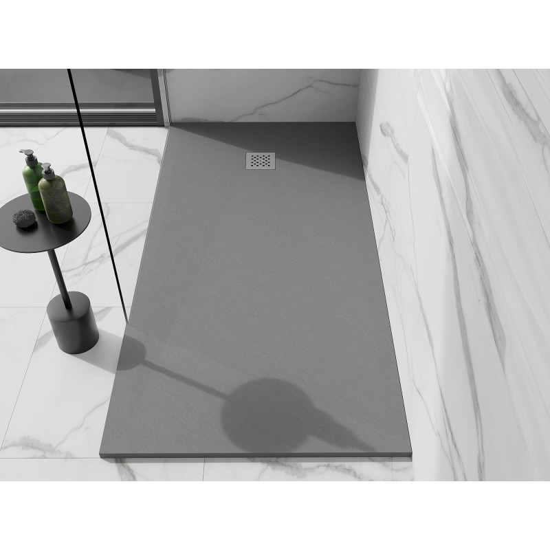 Mexen Stone+ tavă de duș compozit dreptunghiular 160 x 80 cm, gri-beton - 44618016