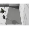 Mexen Stone+ szögletes kompozit zuhanytálca 160 x 80 cm, Szürke-beton - 44618016