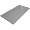 Mexen Stone+ szögletes kompozit zuhanytálca 160 x 80 cm, Szürke-beton - 44618016